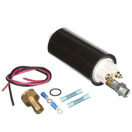 Electric Fuel Pump: With Extra Fitting, Splices, Terminal Hardware, Wires