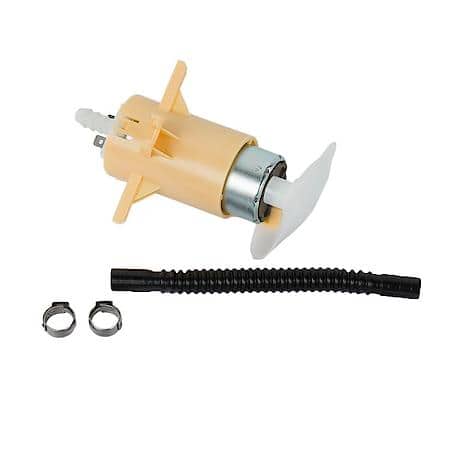 Fuel Pump and Strainer Set: With Attached Mounting Bracket, Hose, Clamp