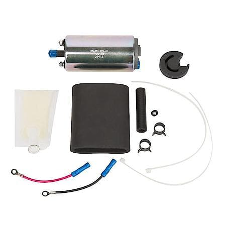 Fuel Pump and Strainer Set: With Sleeve, Isolator, Zip ties, Hose, Wires, Nuts