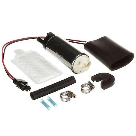 Fuel Pump and Strainer Set: With Insulating Sleeve, Hose Clamp, Splices, 2-Wires
