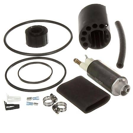 Electric Fuel Pump: Blade Terminal Splices, Hose Clamp, Insulating Sleeve, Clips