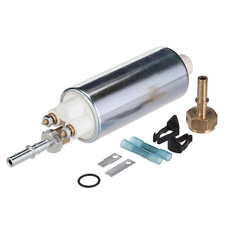 Electric Fuel Pump: Extra Fitting, Retaining Clips, Splices, Terminal Hardware