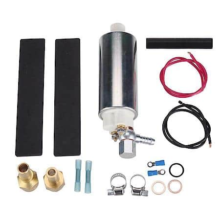 Electric Fuel Pump: Hose Clamps, Isolator Strips, Seals, Splices, Wires