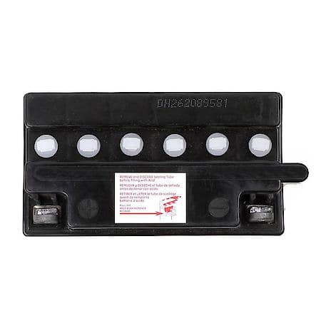 Power Sport Battery 12V Battery: 12N9-4B-1 Group Size, 85 CCA, 105 CA