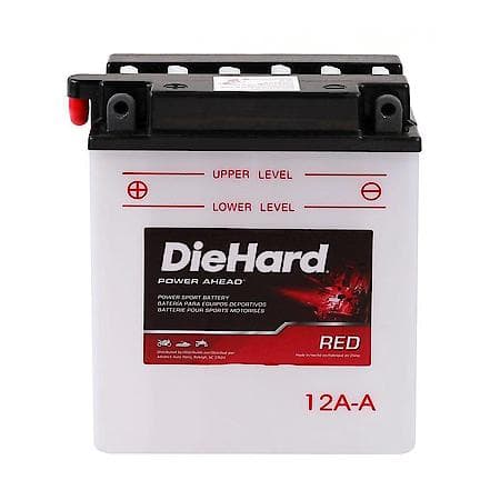 Power Sport Battery 12V Battery: B12A-A Group Size, 160 CCA, 175 CA