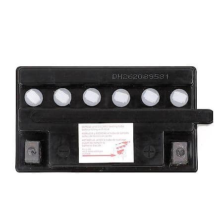 Power Sport Battery 12V Battery: B4L-B Group Size, 45 CCA, 50 CA
