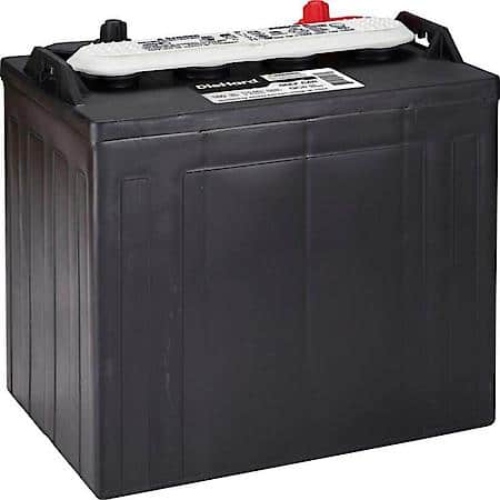 Battery : 8V Battery : GC8 Group Size, 160 Amp Hour Capacity, Deep Cycle