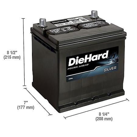 Battery: 121R Group Size, 600 CCA, 750 CA, 100 Minute Reserve Capacity
