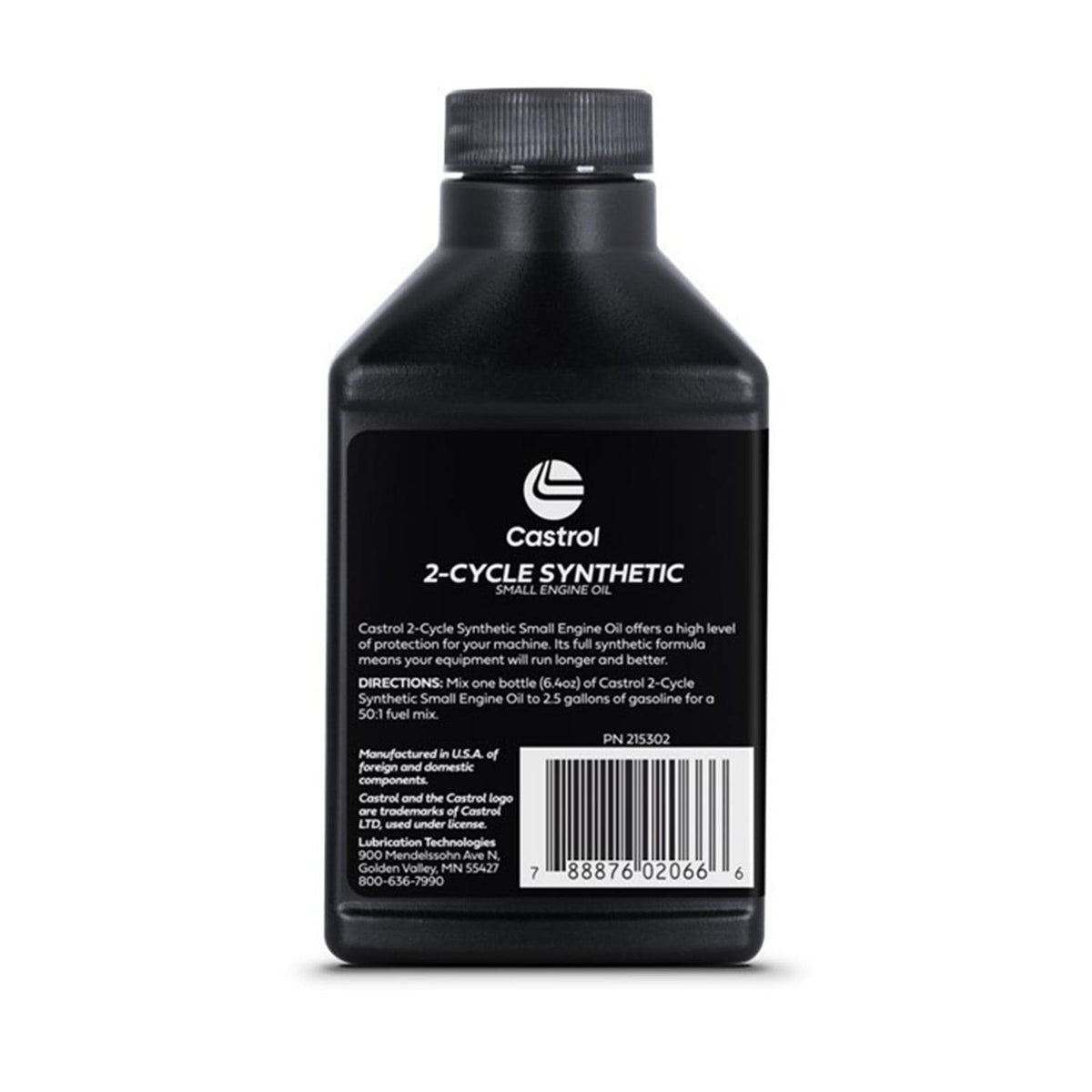Castrol Full Synthetic Premix Motor Oil 189 ml 215302