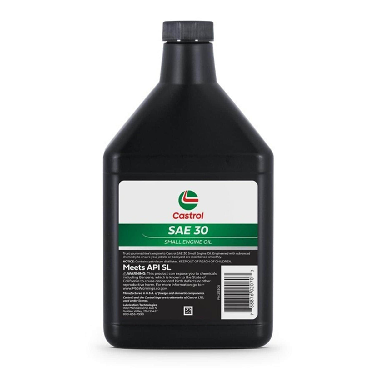 Castrol Conventional ND-30W Motor Oil 18 oz 215305