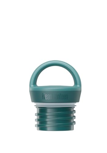 Klean Kanteen Rise Classic Insulated Water Bottle - Keep Drinks Cold for 65 Hours - Stainless Steel - Insulated Water Bottle - Leak & Sweat-Proof - Arch Loop Cap - 20 oz - Brittany Blue