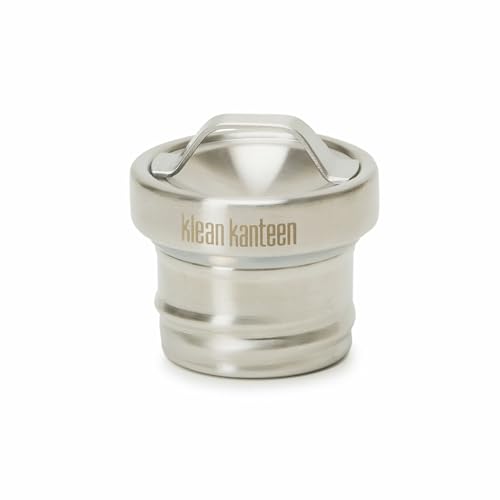 Klean Kanteen Classic Steel Loop Cap - Leak-Proof Water Bottle Lid - Easy Clean & Dishwasher Safe - BPA Free Bottle Cap - Brushed Stainless