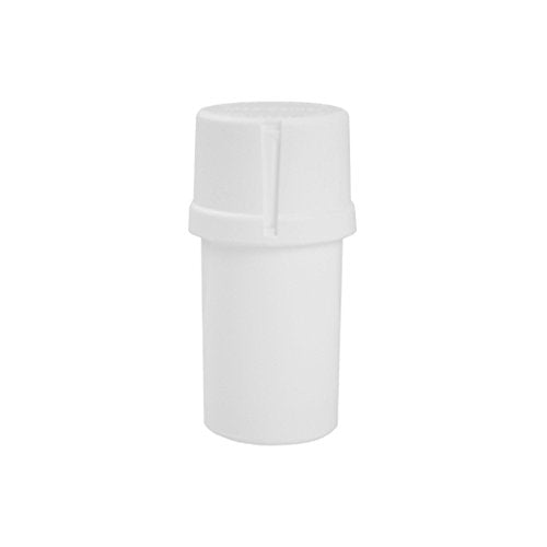 Storage Container w/Built-In Grinder - Solid White