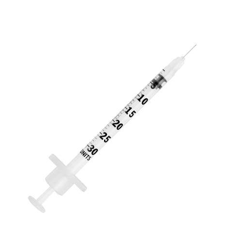 UltiCare U-100 3/10cc Insulin Syringes, 31G x 5/16", 100 Count, Comfortable and Accurate Dosing, Compatible with Any U-100 Strength Insulin