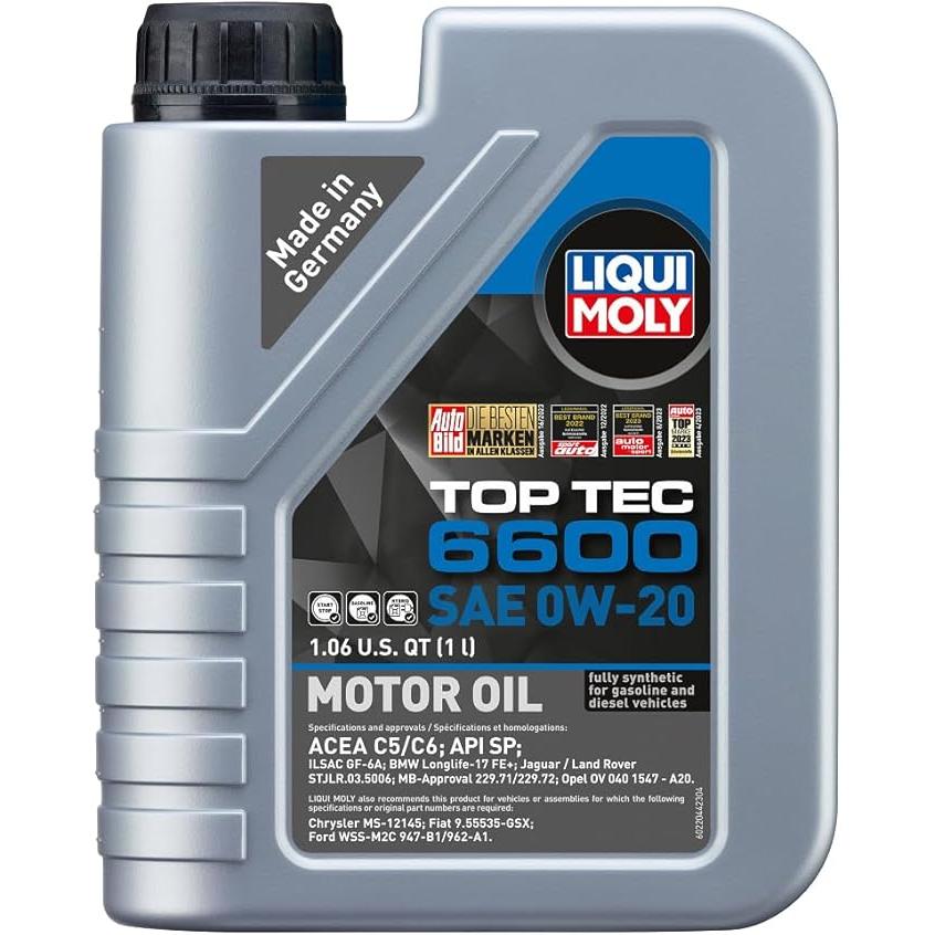 LIQUI MOLY Full Synthetic 0W-20 Motor Oil 22044