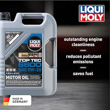 LIQUI MOLY Full Synthetic 0W-20 Motor Oil 22046