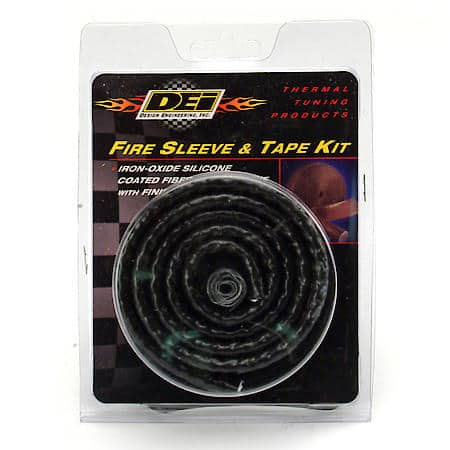 Fire Sleeve & Tape Kit, 3/8 Inches Id X 36 Inches, Extreme Protection with Tape