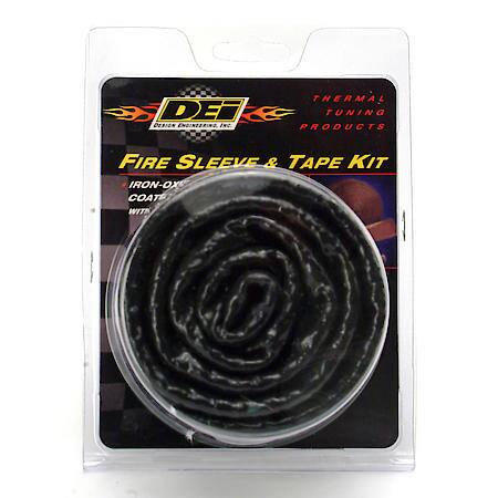Fire Sleeve & Tape Kit 1 Inch Id X 36 Inches, Includes Tape Extreme Protection
