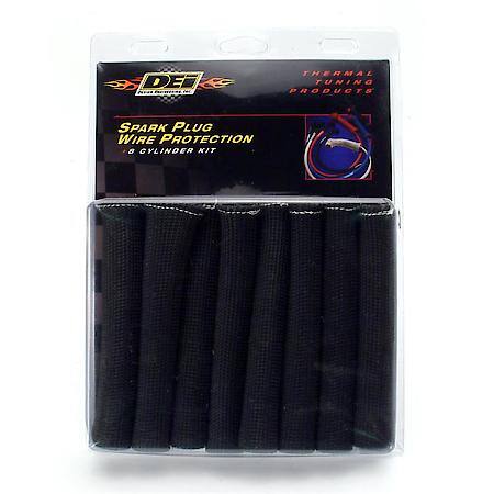 Protect-A-Boot, 6 Inches, Black, 8-Pack ,Glass Fiber, Protects Up To 1200 Deg.