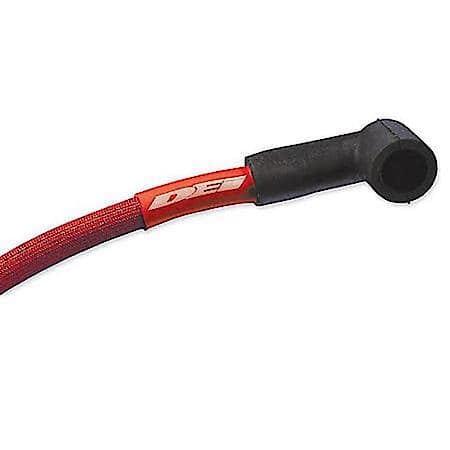 Protect-A-Wire 8 Cylinder Kit, Red, Glass Fiber Sleeve and Shrink Tubes, 1200 Deg.