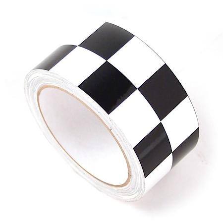 Speed Tape, Checkerboard, 2In X 45Ft Roll, Multipurpose Tape For Temporary Repairs