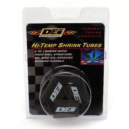 Spark Plug Wire / Boot Shrink Tubes, 18mm X 1-1/2 Inches, Black