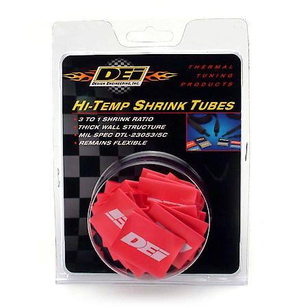 Spark Plug Wire / Boot Shrink Tubes, 12mm X 1-1/2 Inches, Red