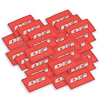 Spark Plug Wire / Boot Shrink Tubes, 12mm X 1-1/2 Inches, Red