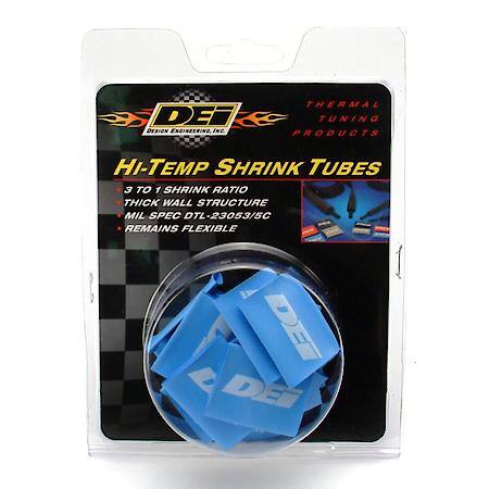 Spark Plug Wire / Boot Shrink Tubes, 12mm X 1-1/2 Inches, Blue