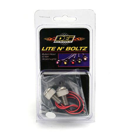 Lite Feetn Boltz LED Accent Lighting, White, Interior Or Exterior