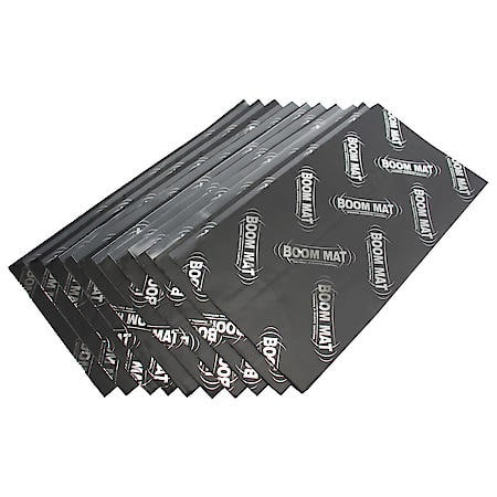 Boom Mat Damping Material, 12-1/2 Inches X 24 Inches, 10 Sheets (20 Square Feet)