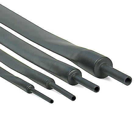 Hi-Temp Shrink Tubes, 9mm/12mm/18mm/24mm X 24 Inches, Insulates 3-1 Shrink Ratio