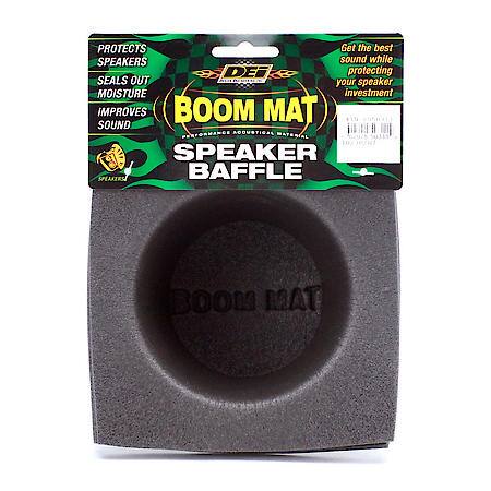 Speaker Baffles, 4 Inches, Slim Round, Closed-Cell Polyethylene, 1 Pair