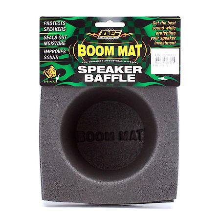 Speaker Baffles, 6-1/2 Inches, Round, Closed-Cell Polyethylene, 1 Pair