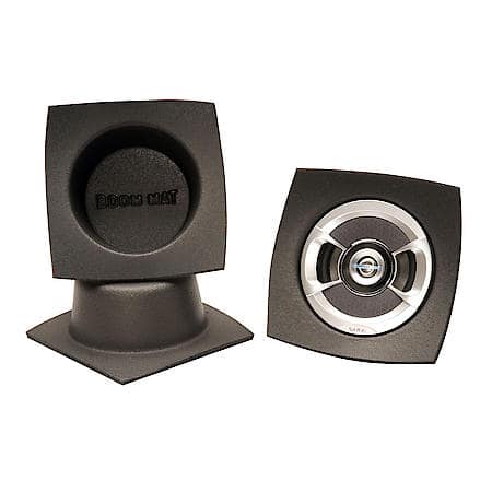 Speaker Baffles, 6-1/2 Inches, Round, Closed-Cell Polyethylene, 1 Pair