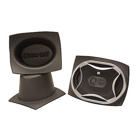 Speaker Baffles, 6 Inches X 9 Inches, Oval, Closed-Cell Polyethylene, 1 Pair