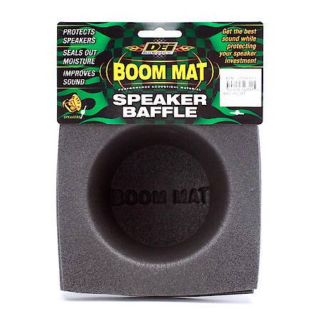 Speaker Baffles, 6-1/2 Inches, Slim, Closed-Cell Polyethylene, 1 Pair