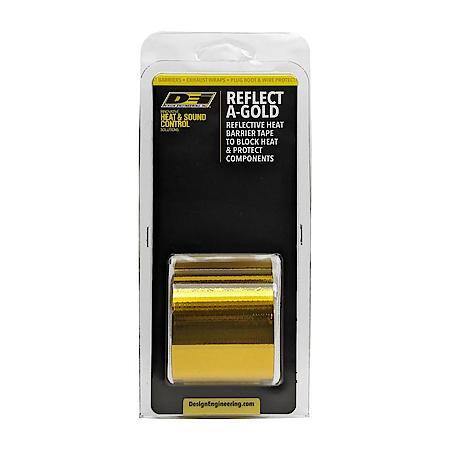 Reflect-A-Gold Heat Reflective Tape, 2 Inches X 30 Feet Up To 800 Deg. Lightweight