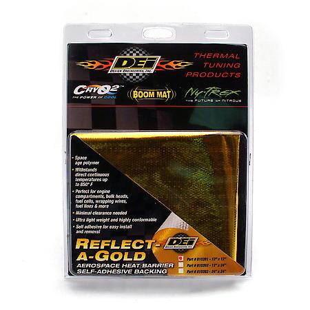 Reflect-A-Gold 12 Inches X 24 Inches Reflective Sheet, Up To 800 Deg, Lightweight
