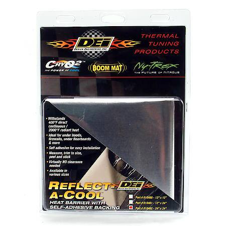 Reflect-A-Cool 24 Inches X 24 Inches Reflective Sheet, Self-Adhesive