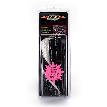 Fire Wrap 3000, 1 Inch Id X 24 Inches, Extreme Burn Protection, Hook & Loop