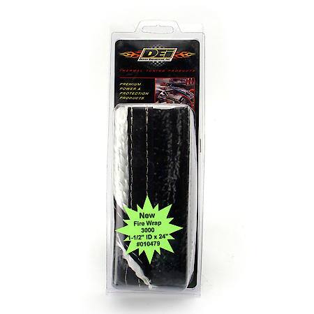 Fire Wrap 3000, 1-1/2 Inches Id X 24 Inches, Extreme Burn Protection, Hook & Loop