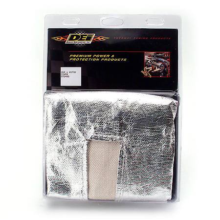 Hub and Rotor Cover Prevents Serious Burns/Cuts, Aluminized Mylar, Glass Fiber