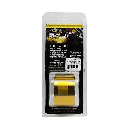 Reflect-A-Gold Heat Reflective Tape, 1-1/2 Inches X 30 Feet - 800 Deg. Lightweight