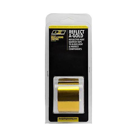 Reflect-A-Gold Heat Reflective Tape, 1-1/2 Inches X 30 Feet - 800 Deg. Lightweight