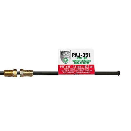 Japanese Poly-Armour PVF Steel Brake Line 3/16 x 51