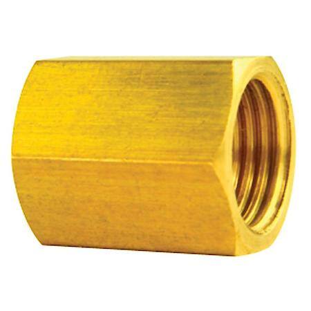 Brass Brake Line Union, 5/16 (1/2-20 Inverted), 1/card