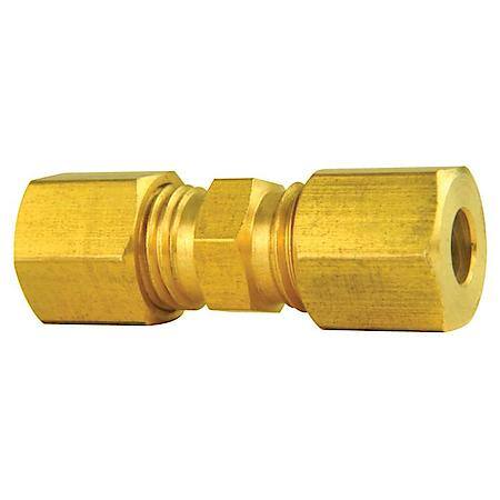 Brass Compression Union, 3/16In, 1/Card