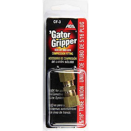 Brass Compression Union, 5/16In, 1/Card