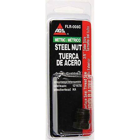 Steel Tube Nut, 3/8 (M16X1.5 Surface Seal), 1/Card